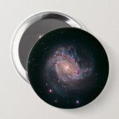 Spiral Galaxy M83 (NASA) Ronde Button 4,0 Cm (Voorkant /achterkant)