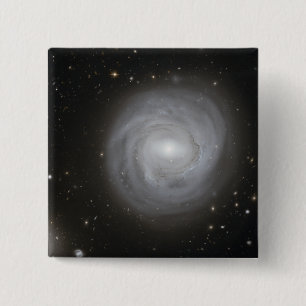 Spiral Galaxy NGC 4921 Vierkante Button 5,1 Cm