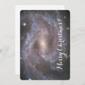 Spiral Galaxy NGC 6946 Joyeuse carte de Noël (Devant / Derrière)