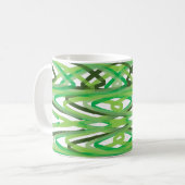 Spiral Green Mok (Voorkant links)