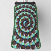 Spiral Guinea Pig Pattern, Golfheadcover (Draai 90)