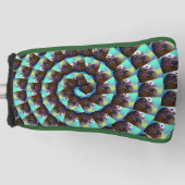 Spiral Guinea Pig Pattern, Golfheadcover (Voorkant)