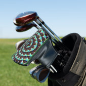 Spiral Guinea Pig Pattern, Golfheadcover (Insitu)