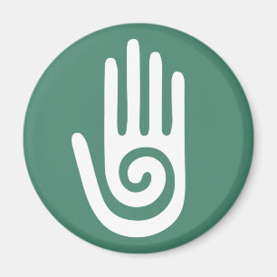 Spiral Hand Healing Symbol Magneet