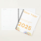 Spiral hard Planner 2025 (Devant avec enveloppe)
