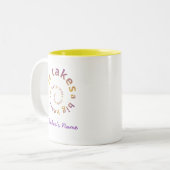 Spiral Heart Teacher Coffee Mug - Personalizable (Devant gauche)