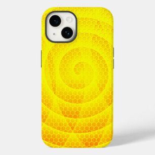 Spiral Honeycomb Case-Mate iPhone 14 Hoesje
