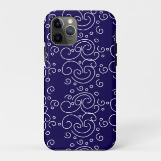 Spiral illustration iPhone 11 pro hoesje