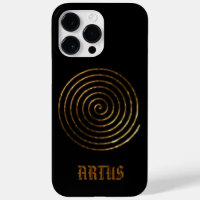 Spiral Keltisch symbool, personaliseren