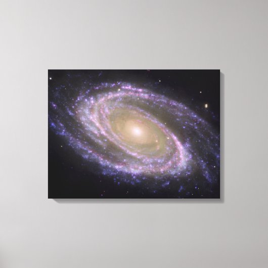 Spiral Messier 81 Canvas Afdruk (Voorkant)