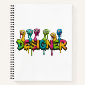 🎨 Spiral Notebook for Creative Minds 💡📓 Notitieboek (Voorkant)