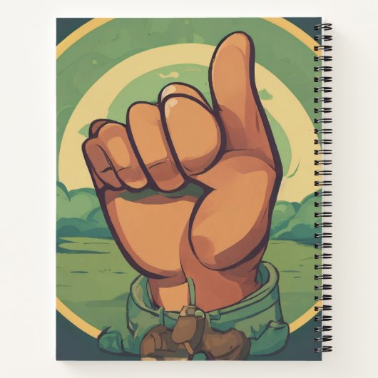 Spiral Notebook for Endless Creative  Notitieboek (Achterkant)