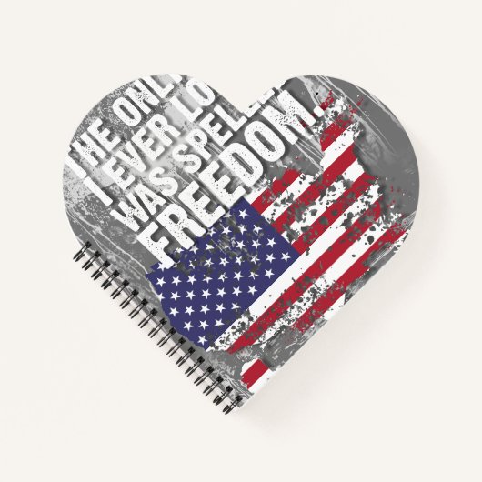 Spiral Notebook – Freedom Job Notitieboek (Voorkant)