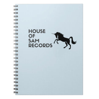 Spiral notebook - House of Sam Records Notitieboek