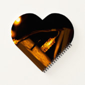 Spiral Notebook met Hartvorm Notitieboek (Achterkant)