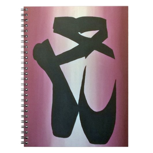 Spiral notebook met slippers notitieboek (Voorkant)