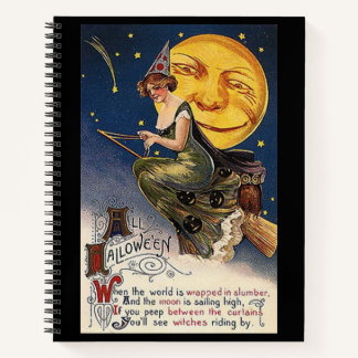 Spiral notebook "Night Ride" Notitieboek