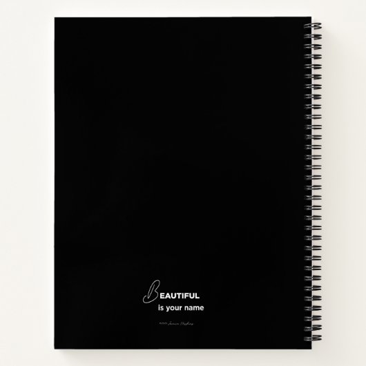 Spiral Notebook Notitieboek (Achterkant)