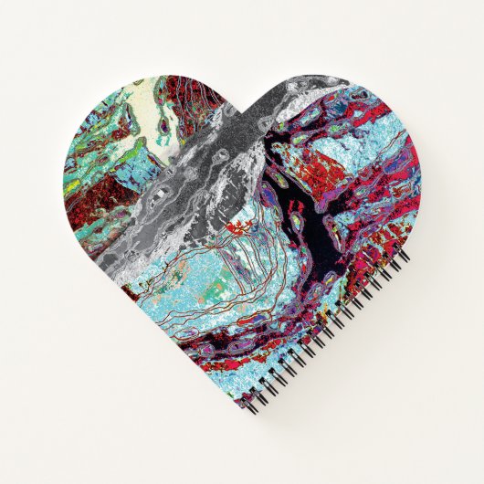 Spiral Notebook – Strata Pulse Notitieboek (Achterkant)