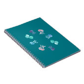 Spiral notebook voor kwal notitieboek (Rechterzijde)