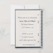 Spiral Notitieboek - 3x5 Afstuderen aankondiging (Achterkant)