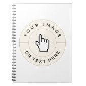 Spiral Notitieboek - Aangepast (afbeelding/tekst t (Voorkant)