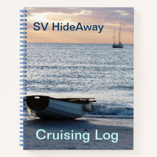 Spiral Notitieboek cruising Sailing Hideaway
