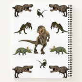 Spiral Notitieboek Dinosaur (Achterkant)