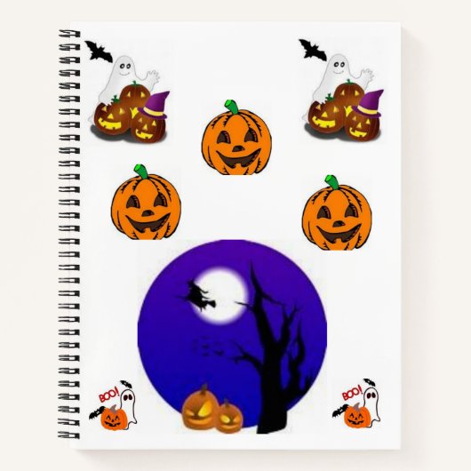 Spiral Notitieboek Halloween (Voorkant)