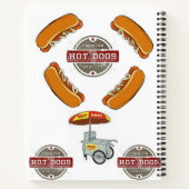 Spiral Notitieboek Hotdog (Achterkant)