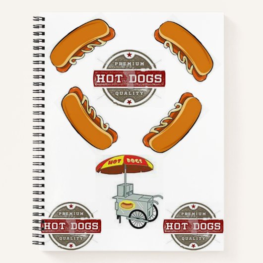 Spiral Notitieboek Hotdog (Voorkant)