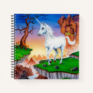 Spiral notitieboek magische fantasie eenkoninkrijk