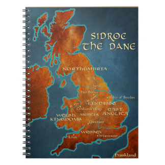 Spiral Notitieboek - Sidroc de dane-kaart