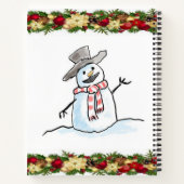 Spiral Notitieboek Snowman (Achterkant)
