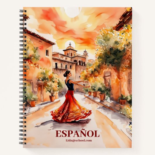 Spiral Notitieboek van de Spaanse cultuur (Voorkant)