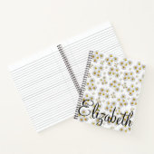 Spiral Notitieboek White Daisy (Binnen)