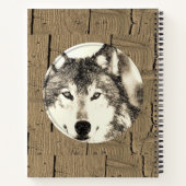 Spiral Notitieboek Wolf (Achterkant)