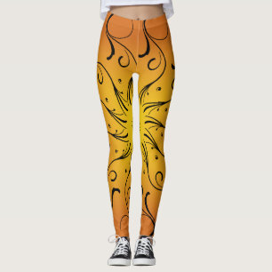 Spiral ontwerp van Avant-Garde 01 ~ Leggings