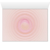 Spiral pastel rose pêche intérieur vide (Intérieur Horizontal (Bas))