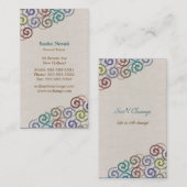 Spiral Personal Trainer Visitekaartje (Voorkant / Achterkant)