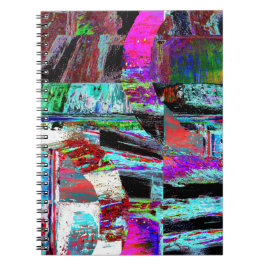 Spiral Photo Notebook – Neon Pulse Notitieboek