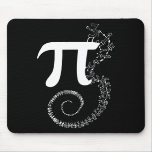 Spiral Pi Wiskunde Funny Pi Dag 3.14 Wiskunde Verg Muismat