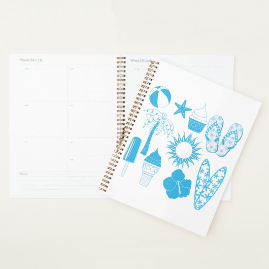 Spiral Planner voor Summertime Icons (Display)