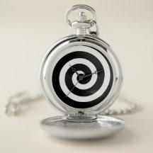 Spiral Pocket Watch for Hypnotists and Hypnosis