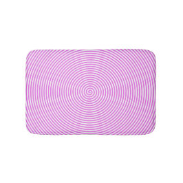 Spiral roze badmat
