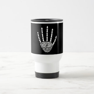 Spiral Skeleton Hand Reisbeker