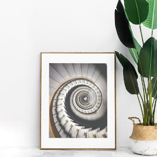 Spiral Staircase Poster