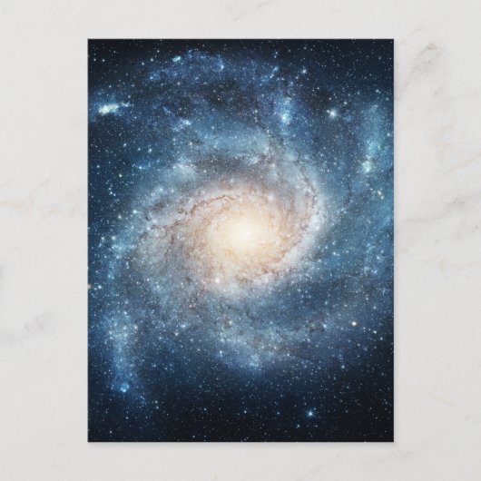 Spiral sterrenstelsel briefkaart (Voorkant)