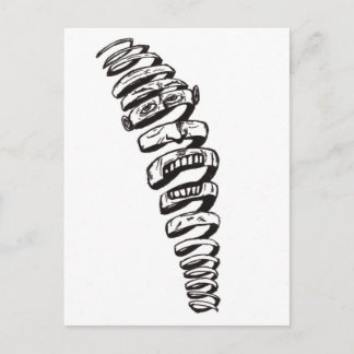 Spiral Thror Briefkaart
