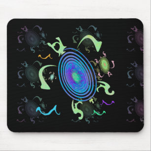 Spiral Turtles Mousepad Muismat